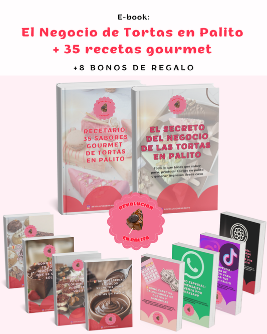 Generá ingresos desde tu cocina con tortas en palito — incluso si sos principiante